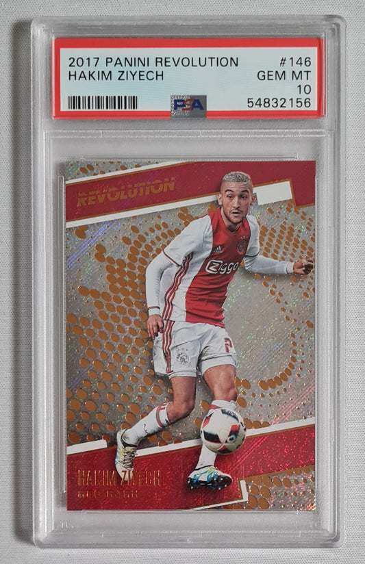 Hakim Ziyech - 2017 Panini Revolution #146 PSA 10 GEM MT
