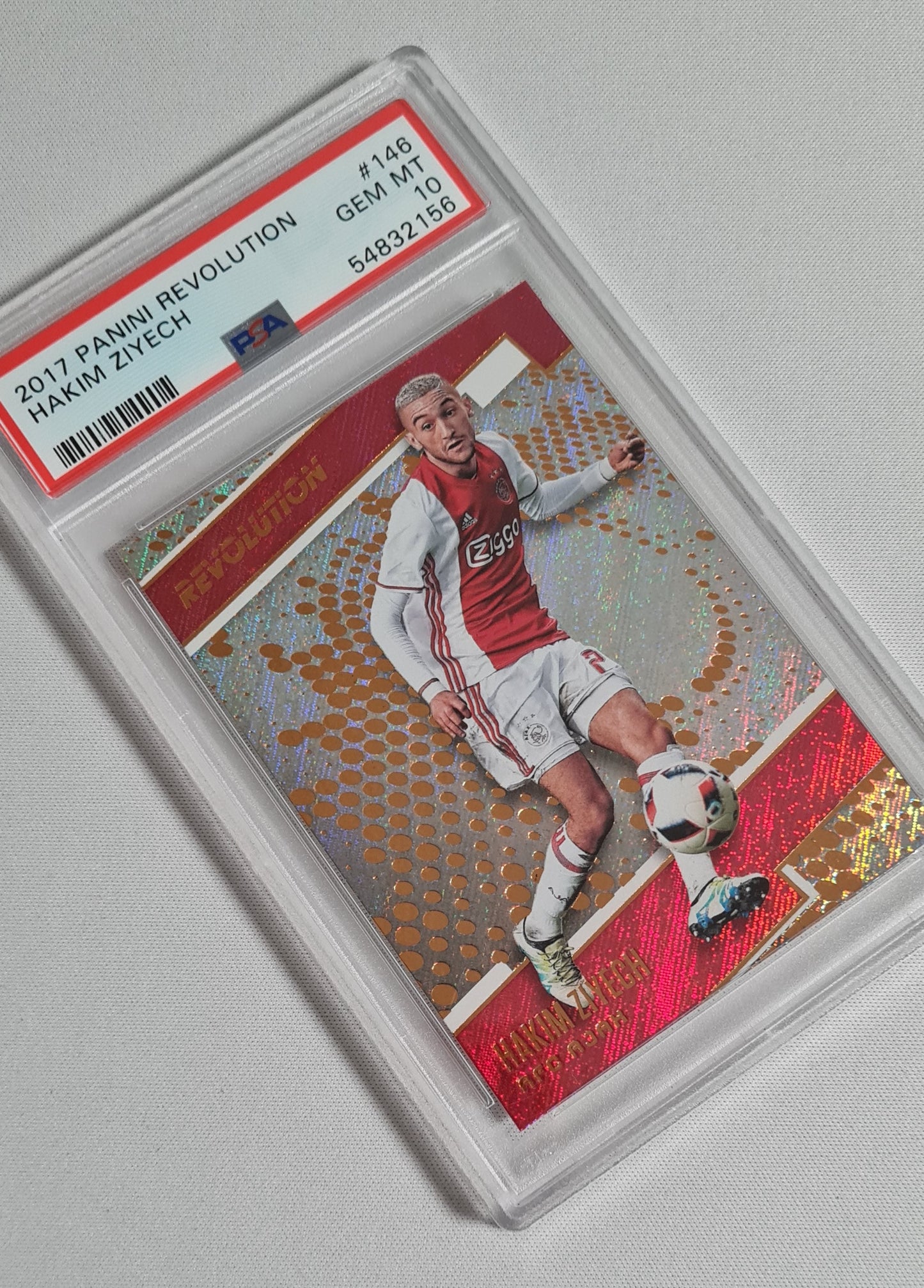 Hakim Ziyech - 2017 Panini Revolution #146 PSA 10 GEM MT