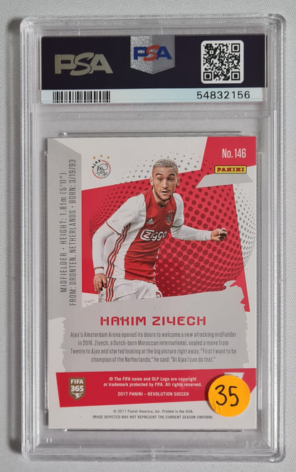 Hakim Ziyech - 2017 Panini Revolution #146 PSA 10 GEM MT