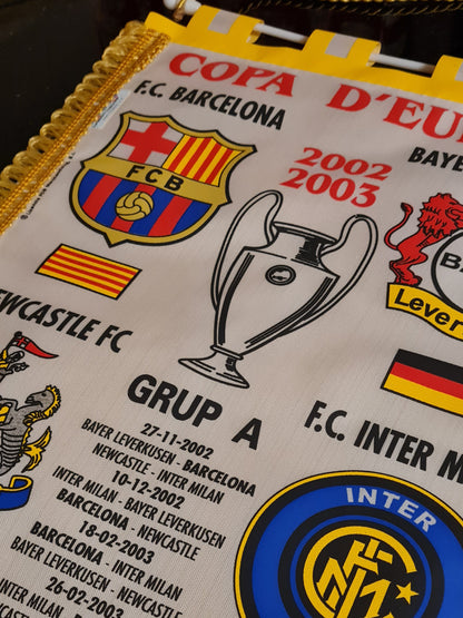 Champions League Pennant - 2002/03 Copa D'Europa Grup A