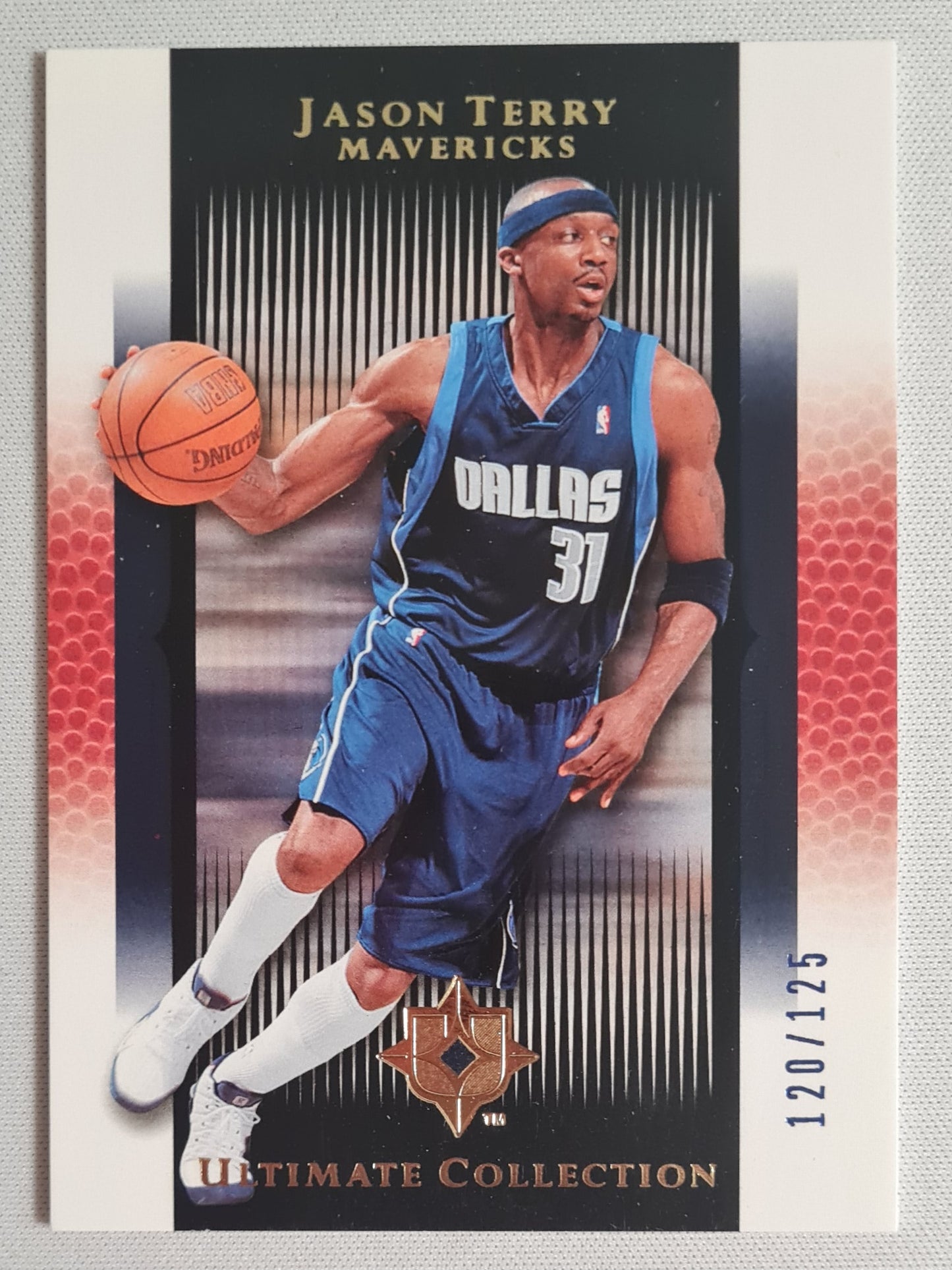 Jason Terry - 2005/06 Upper Deck Ultimate Collection Basketball #27 Dallas Mavericks /125