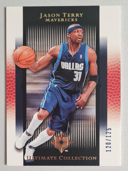 Jason Terry - 2005/06 Upper Deck Ultimate Collection Basketball #27 Dallas Mavericks /125