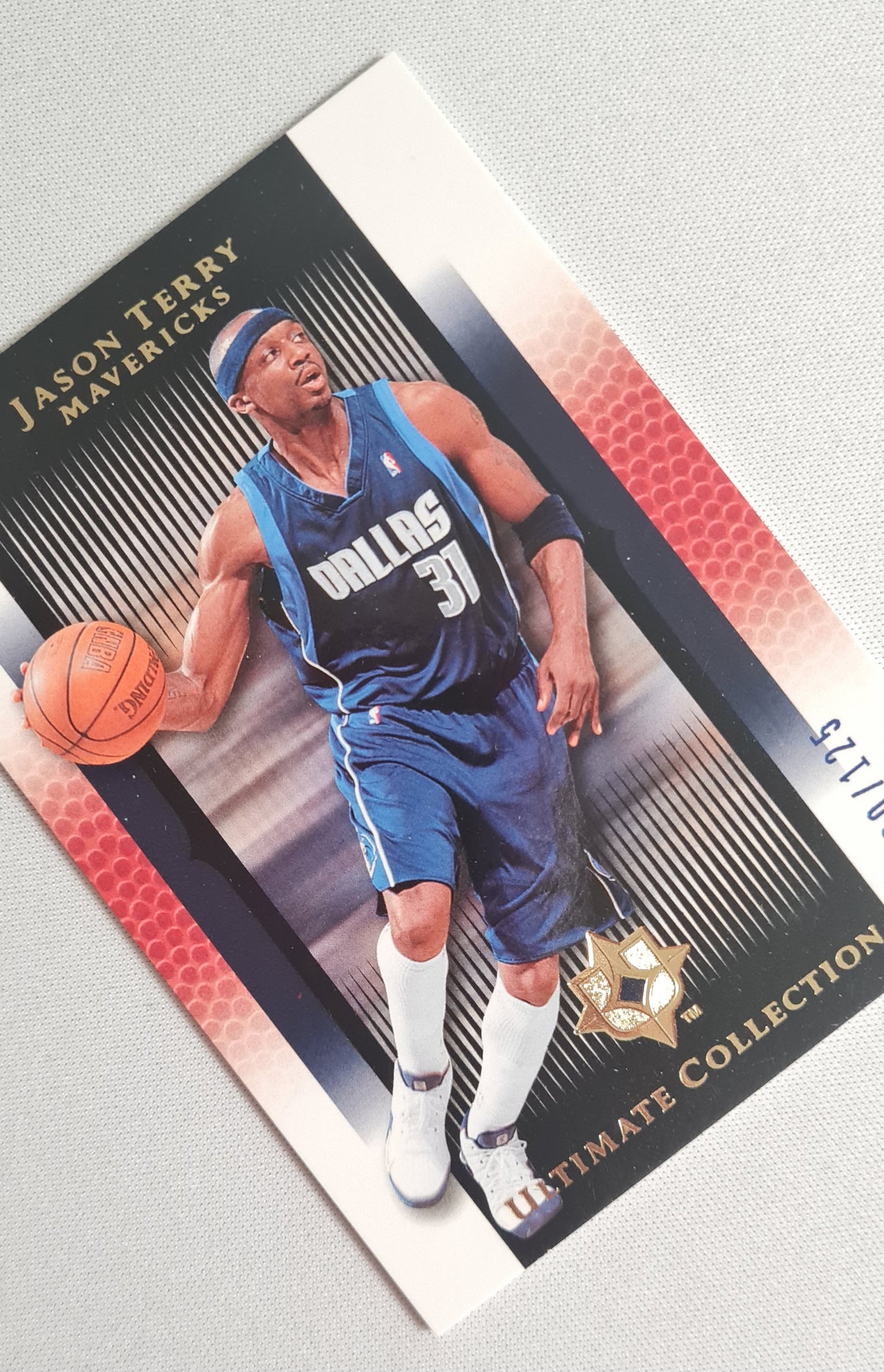 Jason Terry - 2005/06 Upper Deck Ultimate Collection Basketball #27 Dallas Mavericks /125