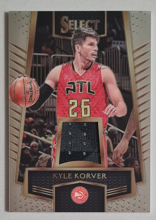 Kyle Korver - 2016/17 Panini Select Basketball #7 Game-worn Material