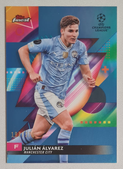 Julian Alvarez - 2024 Topps Finest #29 Manchester City (CL) /275