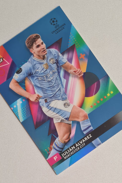 Julian Alvarez - 2024 Topps Finest #29 Manchester City (CL) /275