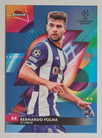 Bernardo Folha - 2024 Topps Finest #115 FC Porto (CL) /275