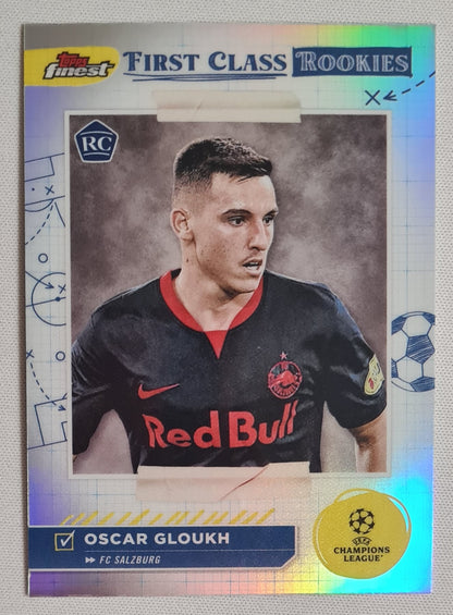 Oscar Gloukh - 2024 Topps Finest First Class Rookies (RC) #FR-3 Refractor
