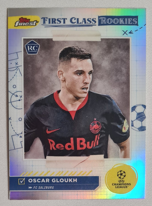 Oscar Gloukh - 2024 Topps Finest First Class Rookies (RC) #FR-3 Refractor
