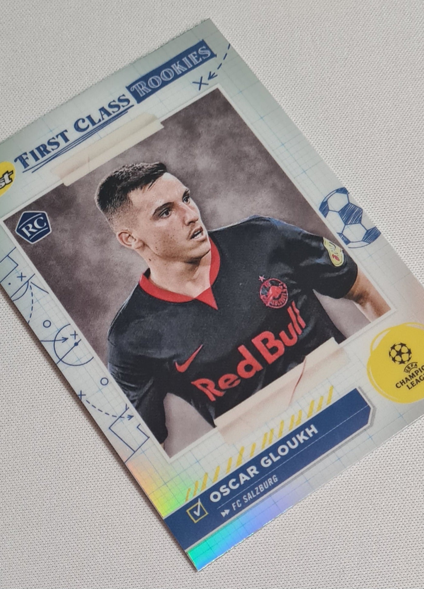 Oscar Gloukh - 2024 Topps Finest First Class Rookies (RC) #FR-3 Refractor