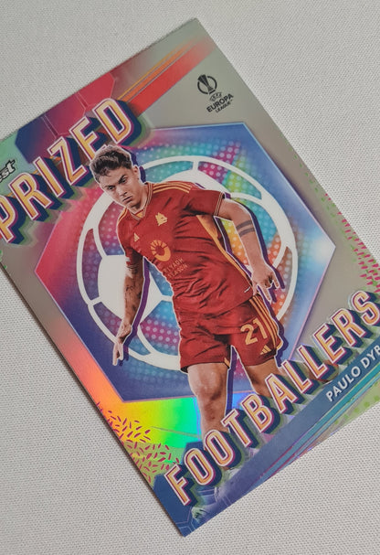 Paulo Dybala - 2024 Topps Finest UEFA Prized Footballers #PF-4 AS Roma (CL)