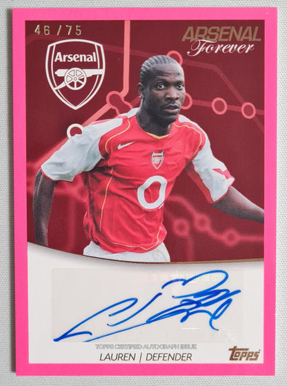 Lauren - 2024 Topps Arsenal Forever #NL-LA Autograph /75