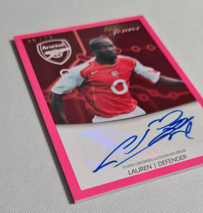 Lauren - 2024 Topps Arsenal Forever #NL-LA Autograph /75