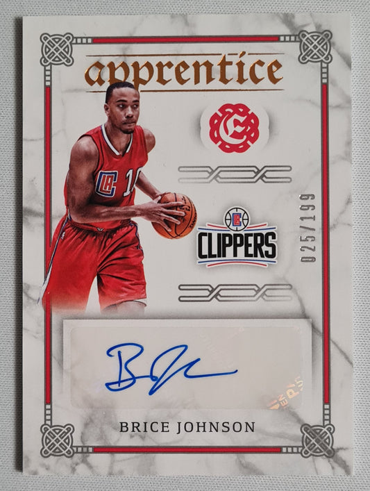 Brice Johnson - 2016/17 Panini Excalibur Basketball "Apprentice" #20 NBA LA Clipper /199 + Authograph