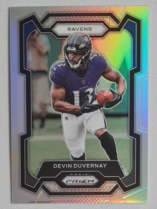 Devin Duvernay - 2023 Panini Prizm Silver #23 Baltimore Ravens