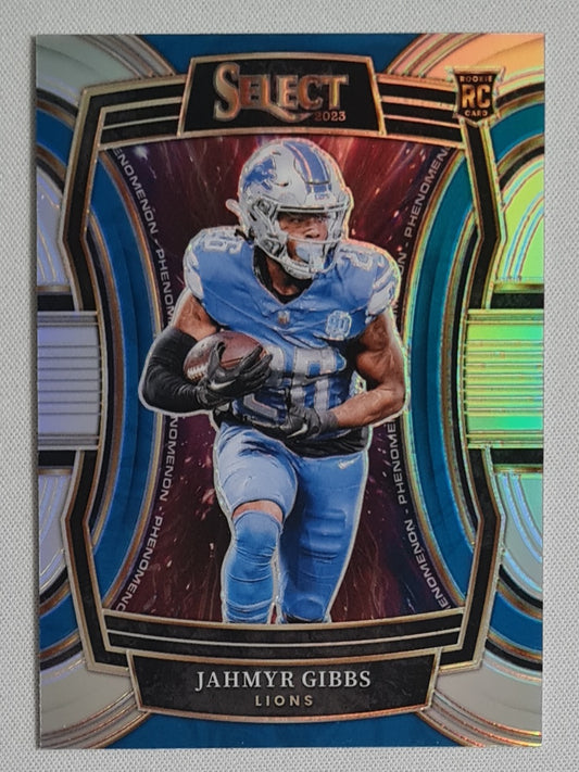 Jahmyr Gibbs - 2023 Panini Select Phenomenon Silver Prizm #PH-JGI Detroit Lions