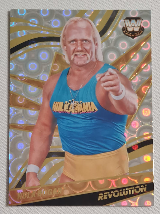 Hulk Hogan - 2022 Panini Revolution WWE #107 Groove Parallel