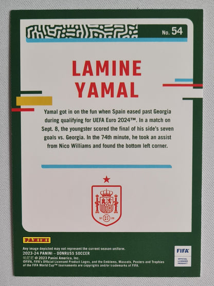 Lamine Yamal - 2023/24 Panini Donruss Soccer #54 (RC)