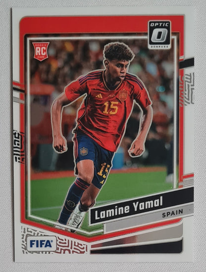 Lamine Yamal - 2023/24 Panini Donruss Soccer #54 (RC) -Silver color