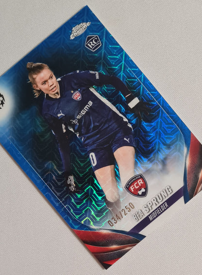 Bea Sprung - 2024 Topps Chrome #49 (RC) FCR Women Football (CL) /250