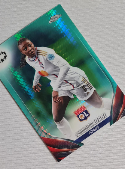 Kadidiatou Diani - 2024 Topps Chrome #11 (CL) Aqua Refractor