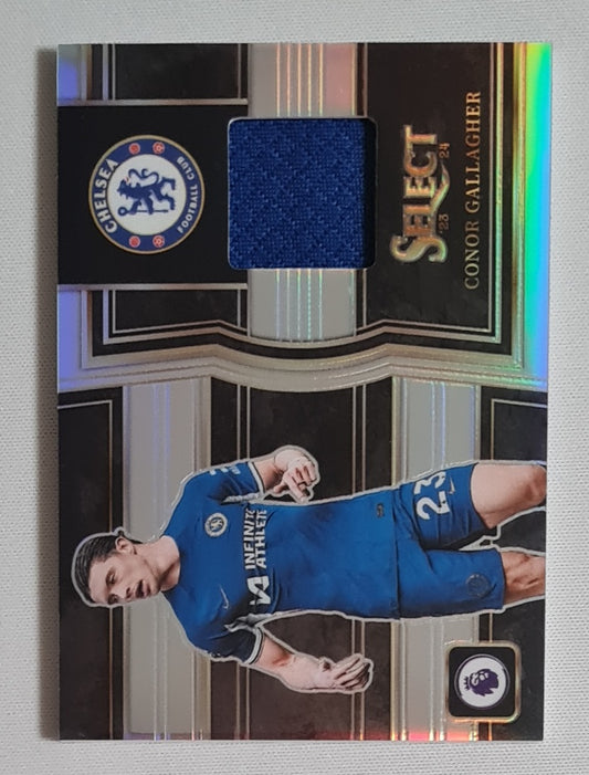 Conor Gallagher - 2023/24 Panini Select Premier League Soccer #SM-CG Holo /Patch Blue