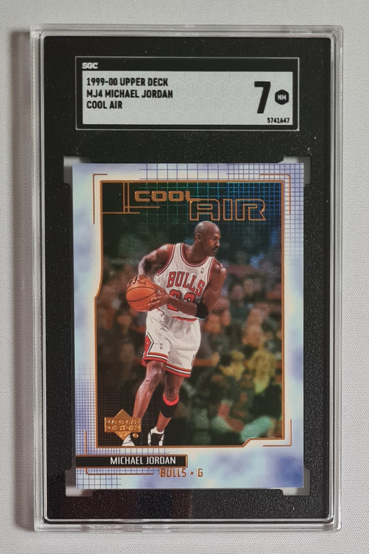 Michael Jordan - 1999/00 Upper Deck MJ4 Cool Air SGC 7 NM