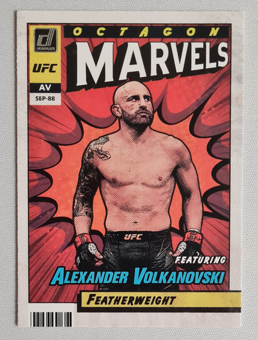 Alexander Volkanovski - 2022 Panini Octagon Marvels #6 UFC Featherweight