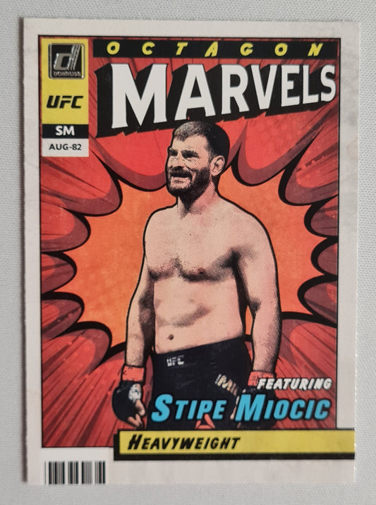 Stipe Miocic - 2022 Panini Octagon Marvels #10 UFC Heavyweight