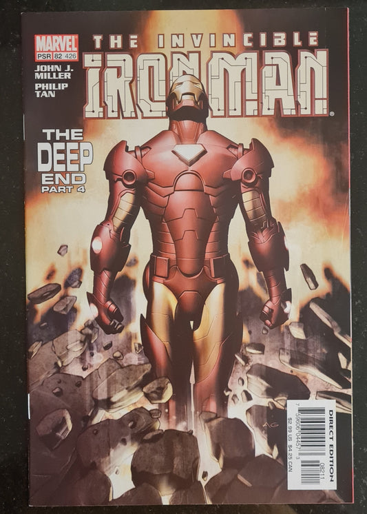 Iron Man - 1998 Marvel PSR 82/426 The Deep End Part 4 - #82 Direct Edition