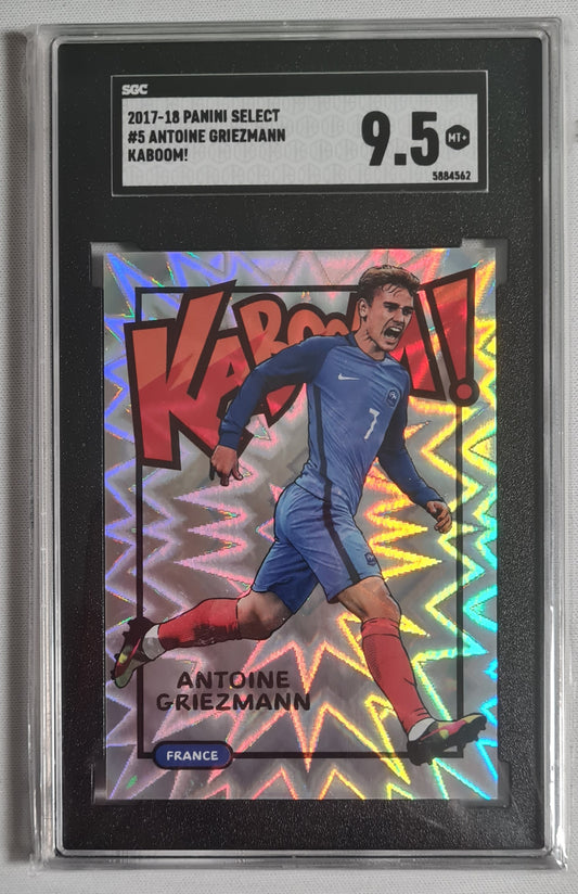 Antoine Griezmann - 2017/18 Panini Select #5 SGC 9.5 KABOOM!