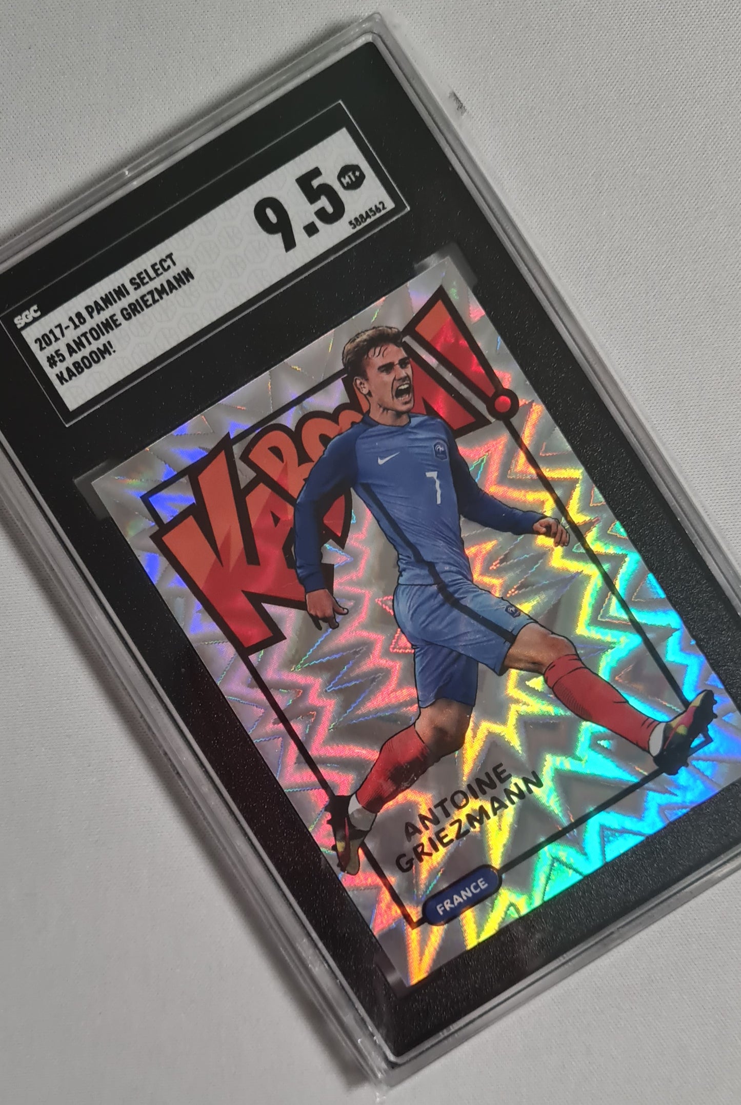 Antoine Griezmann - 2017/18 Panini Select #5 SGC 9.5 KABOOM!