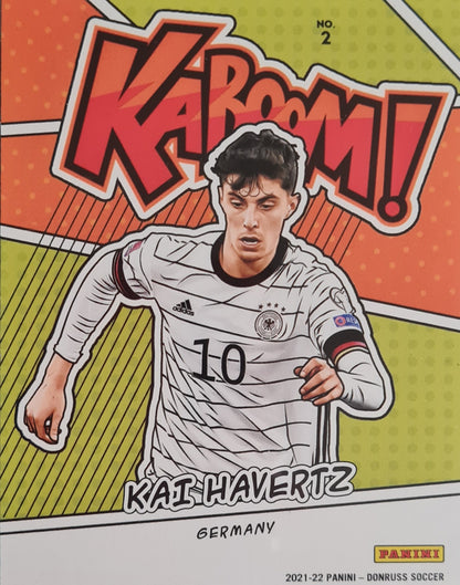 Kai Havertz - 2021/22 Panini Donruss Road to Gatar SGC 10 #2 KABOOM!