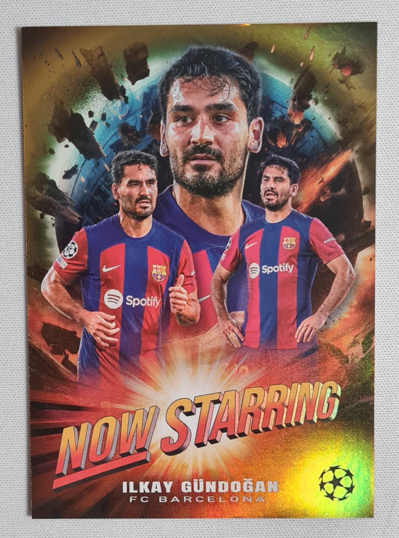 Ilkay Gundogan - 2024 Topps "Now Starring" #NS-3 FC Barcelona /50