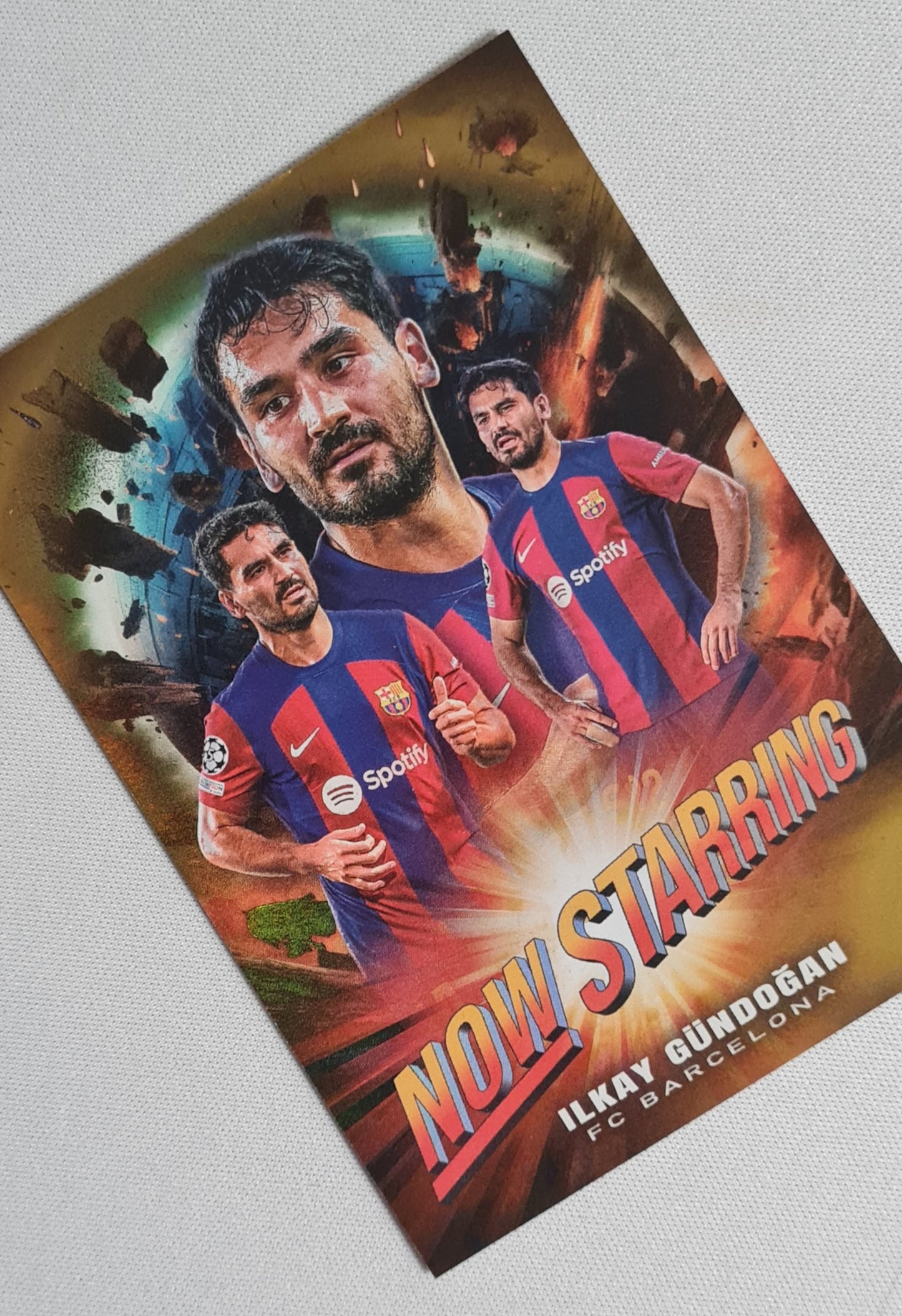 Ilkay Gundogan - 2024 Topps "Now Starring" #NS-3 FC Barcelona /50