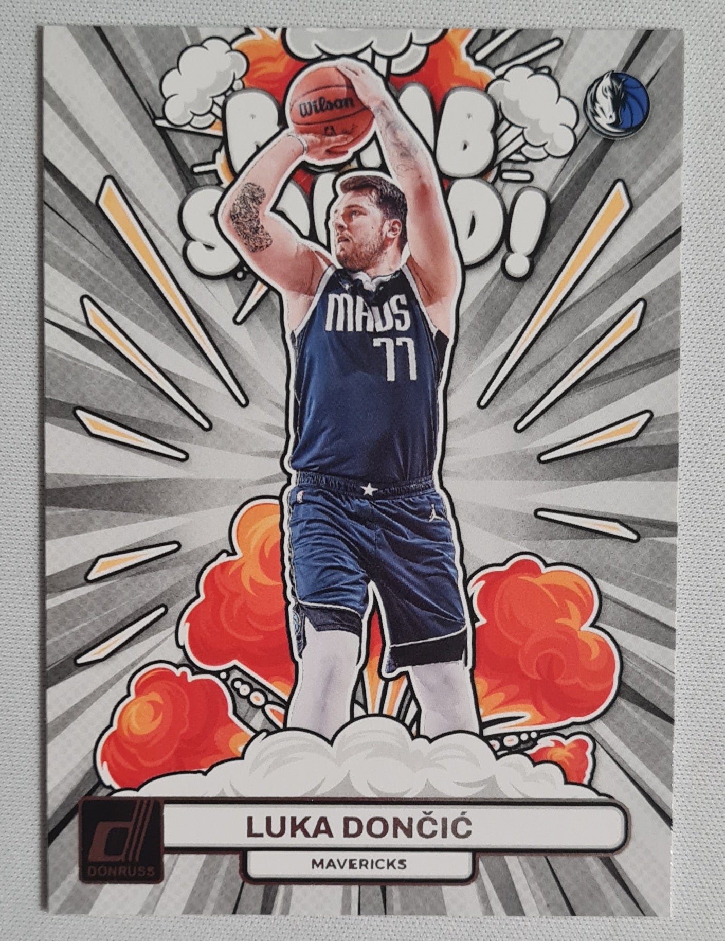 Luka Doncic - 2023/24 Panini Donruss Basketball "Bomb Squad" #3