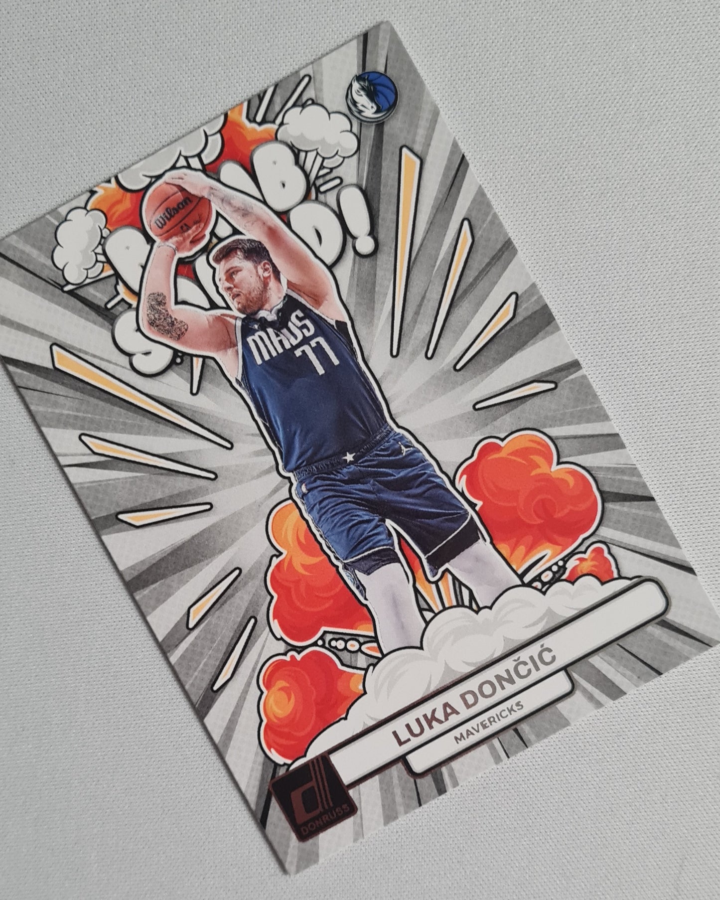 Luka Doncic - 2023/24 Panini Donruss Basketball "Bomb Squad" #3