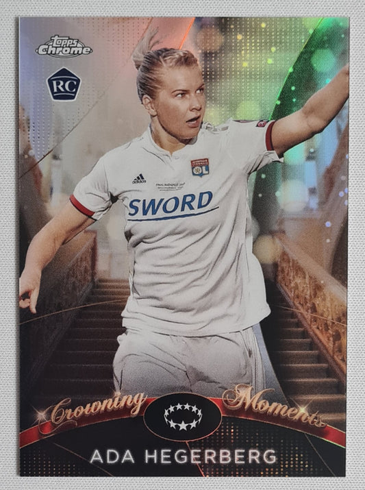 Ada Hegerberg - 2023 Topps Chrome "Crowning Moments" #CM-3 (RC)