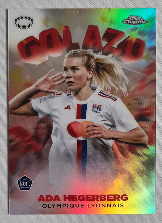 Ada Hegerberg - 2023 Topps Chrome "Golazo" #CM-3 (RC) Women Champions League