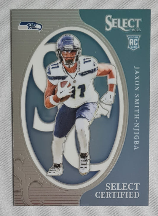 Jaxon Smith-Njigba - 2023 Panini Select Football #CRO-JSN (RC) Select Certified