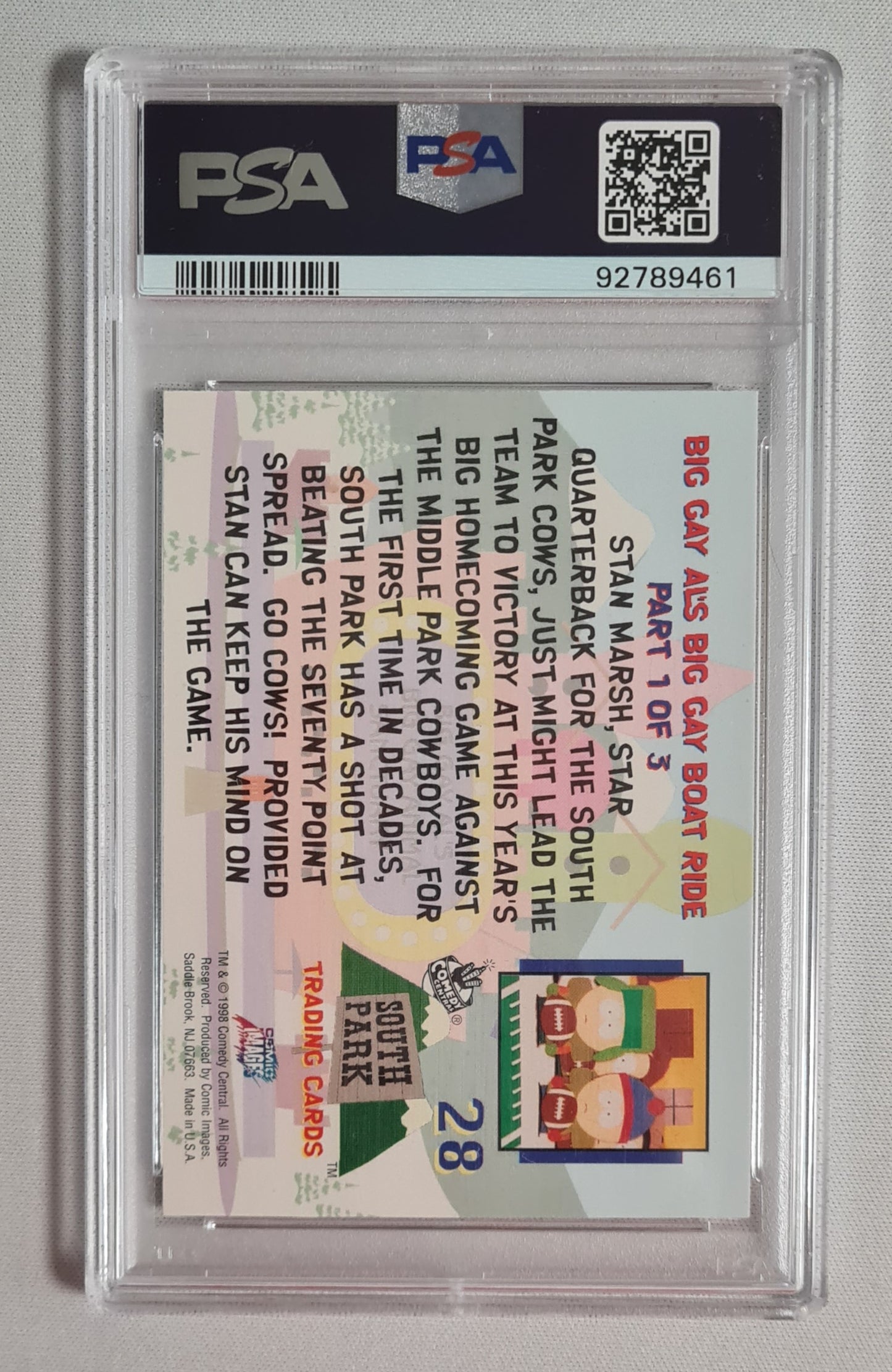 South Park - 1998 Gay AL's... Part 1 of 3 #28 PSA 7 NM