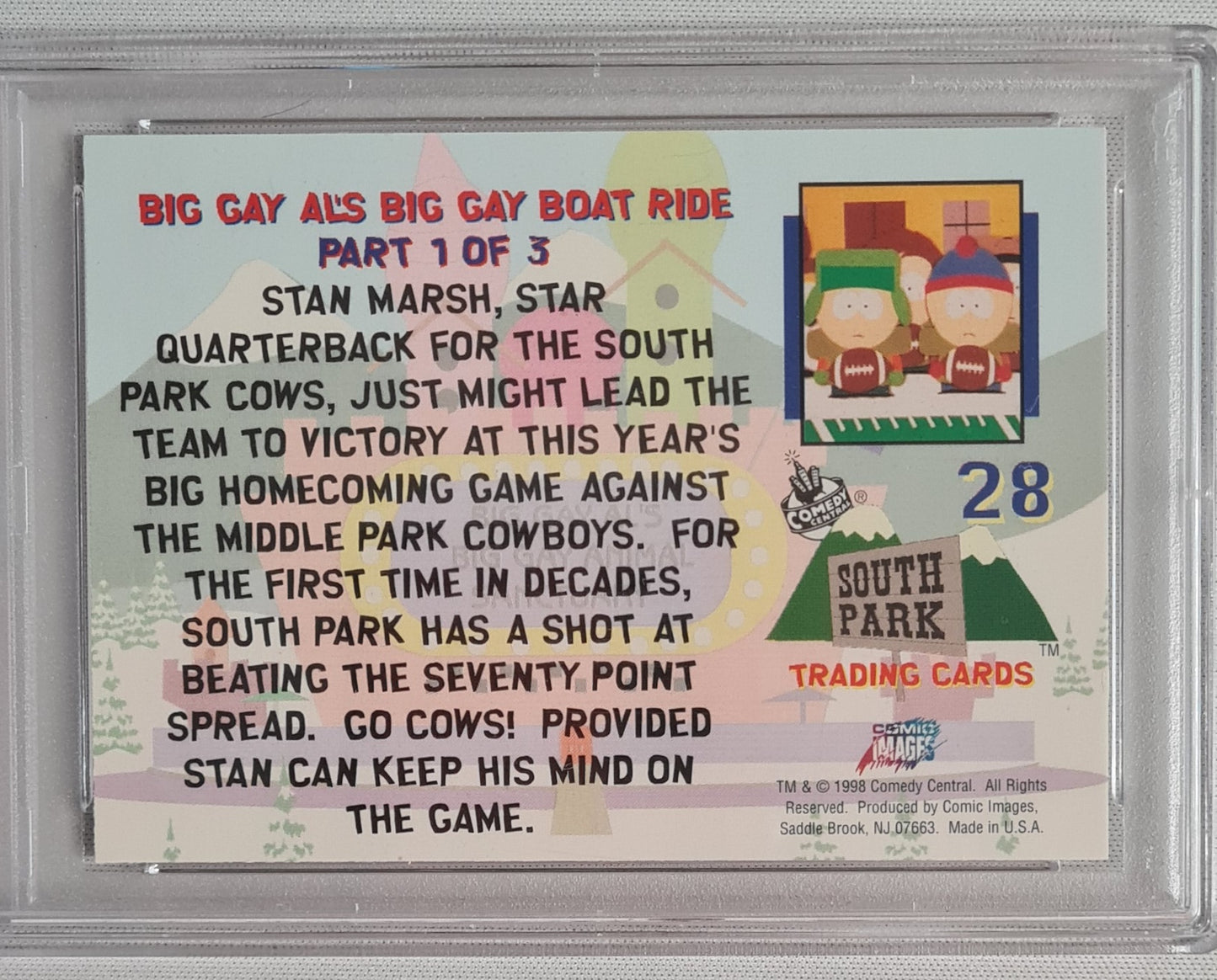 South Park - 1998 Gay AL's... Part 1 of 3 #28 PSA 7 NM