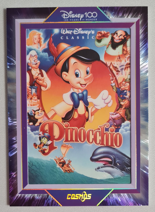 Pinocchio - 2023 Disney 100 Classics Cosmos Kakawow #CDQ-HB-22 - Purple Poster Card /288