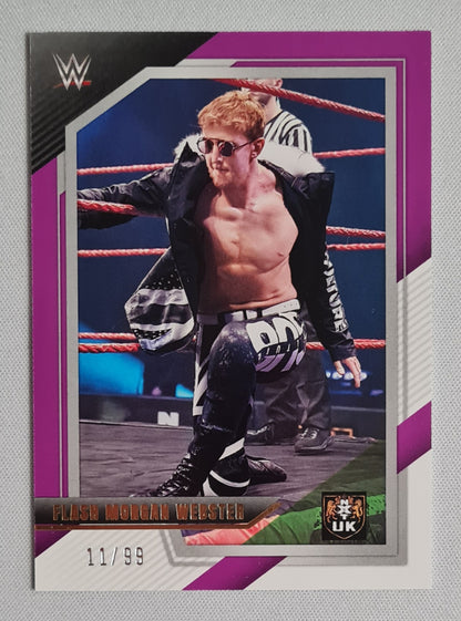 Flash Morgan Webster - 2022 Panini NXT UK WWE #48 Pink /99