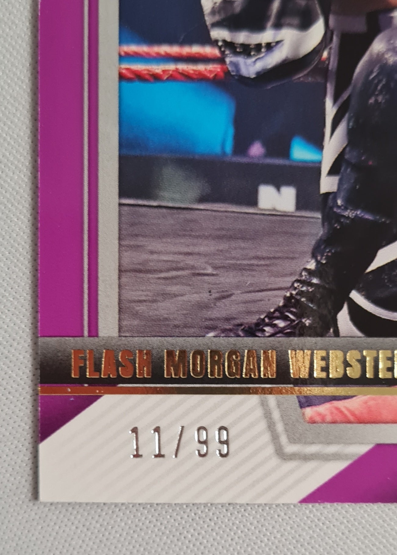 Flash Morgan Webster - 2022 Panini NXT UK WWE #48 Pink /99