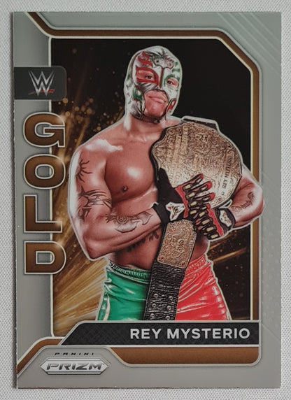 Rey Mysterio - 2022 Panini Prizm WWE Gold #7