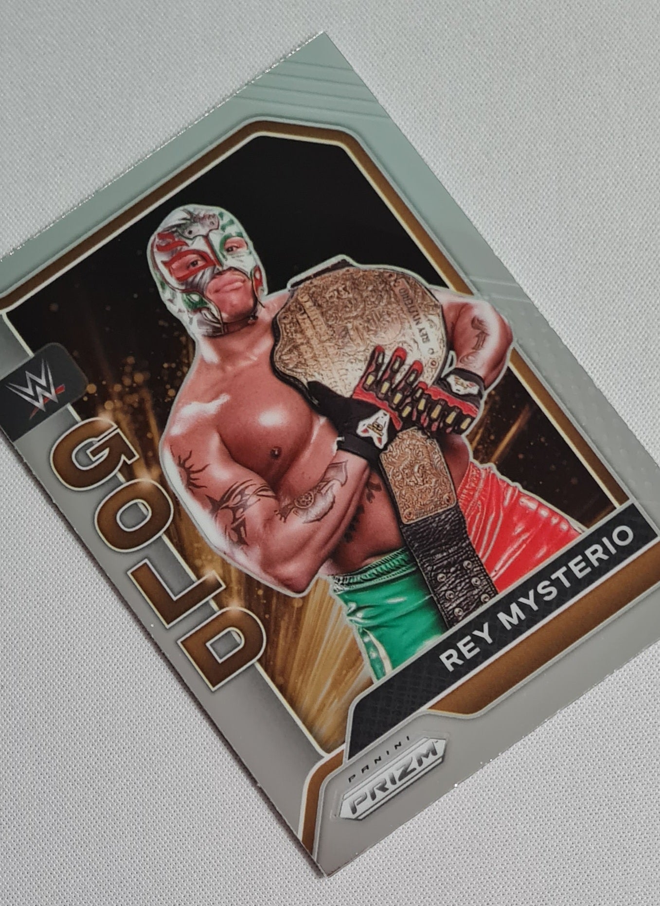 Rey Mysterio - 2022 Panini Prizm WWE Gold #7
