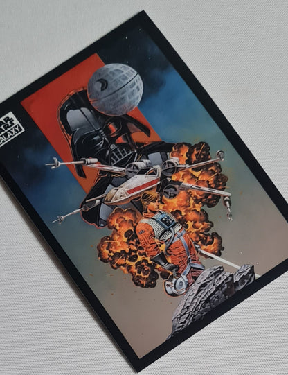 The Shadow of the Dark Lord - Topps Star Wars Galaxy  #52