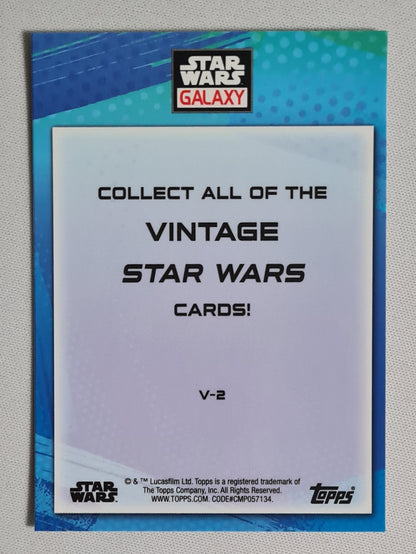 Vintage Star Wars Cards - Star Wars Galaxy #V-2