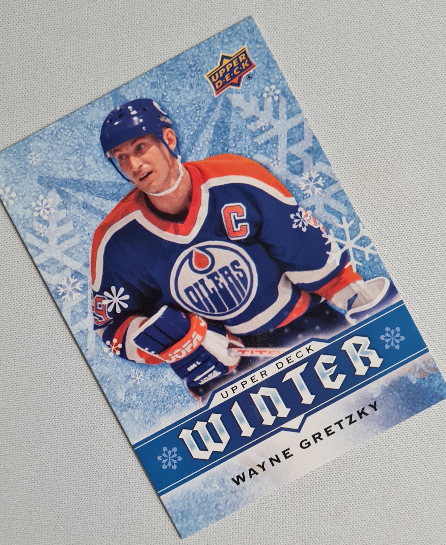 Wayne Gretzky - 2017 Upper Deck Winter NHL Ice Hockey #W3 - Oilers